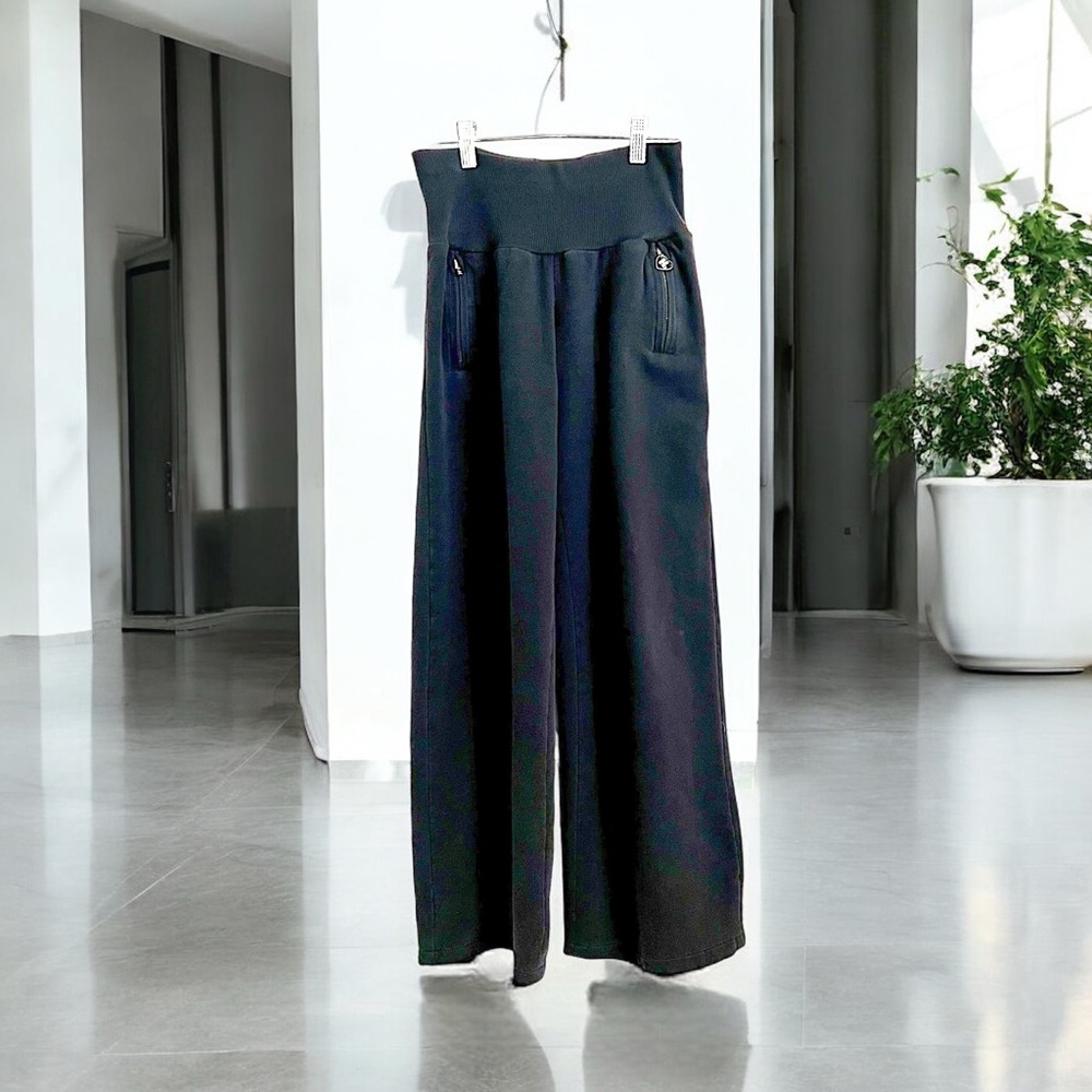 EUC-HARAJUKU Lovers/L.A.M.B. -Black Sweatpants Straight Leg-S